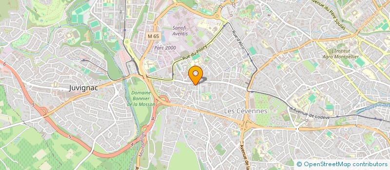 localisation de l'entreprise HOLABA à MONTPELLIER