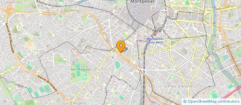 localisation de l'entreprise HOLBEN à MONTPELLIER