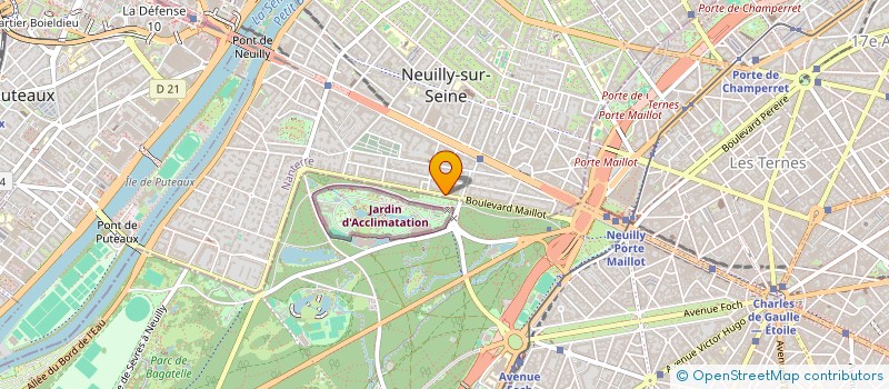 localisation de l'entreprise HOLBOX  NEUILLY-SUR-SEINE