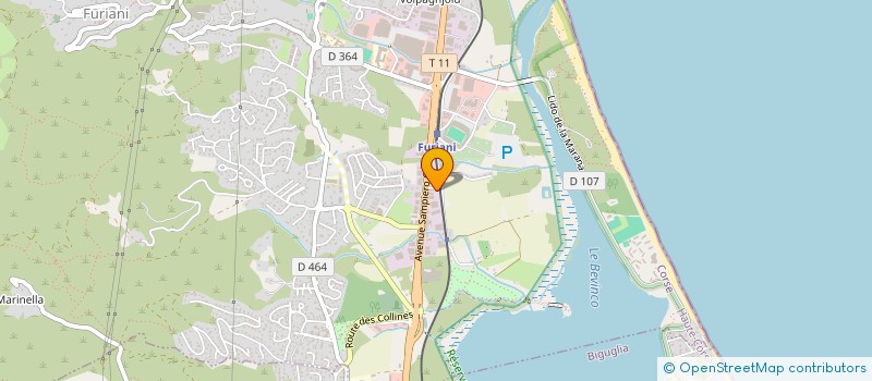 localisation de l'entreprise HOLCA INVEST  FURIANI