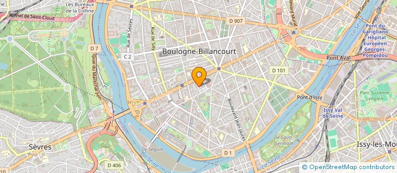 localisation de l'entreprise HOLCO à BOULOGNE-BILLANCOURT