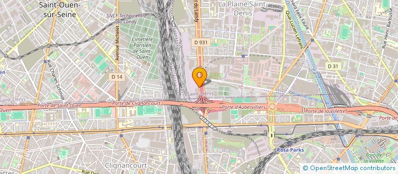 localisation de l'entreprise HOLCZER SARL à SAINT-DENIS