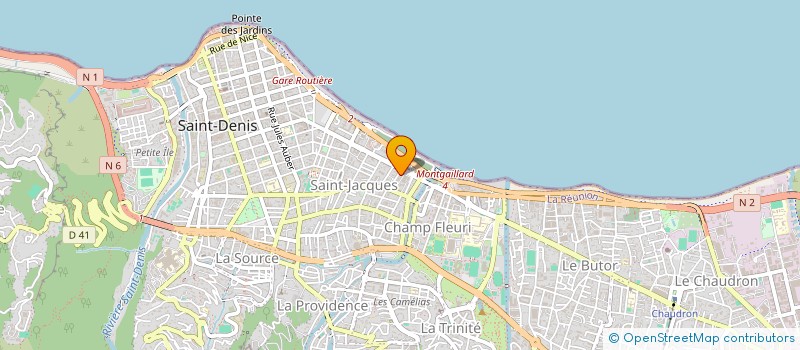 localisation de l'entreprise HOLD APR&CO DEVELOPPEMENT à SAINT-DENIS