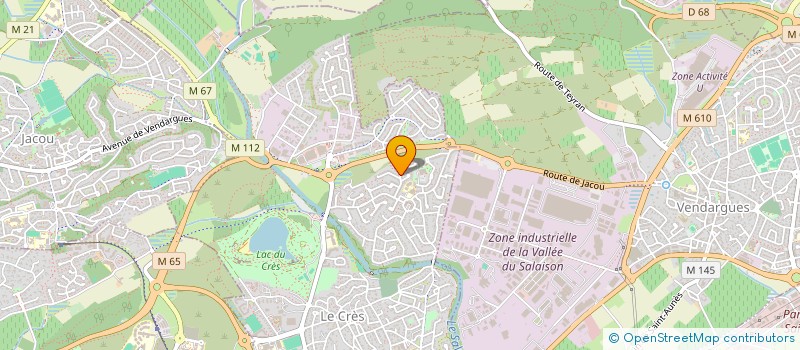 localisation de l'entreprise HOLD CONCEPT à LE CRES