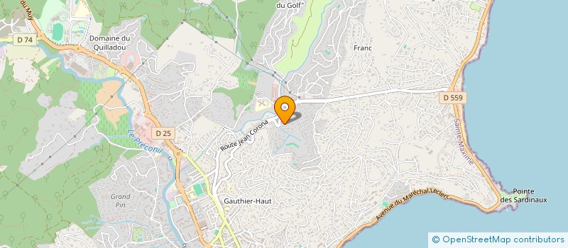 localisation de l'entreprise HOLD D N Z à SAINTE-MAXIME