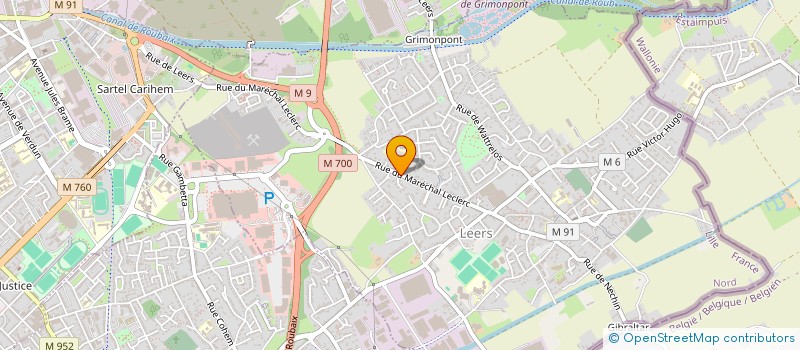 localisation de l'entreprise HOLD EXPERTISE  LEERS