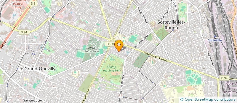 localisation de l'entreprise HOLD H  SOTTEVILLE-LES-ROUEN