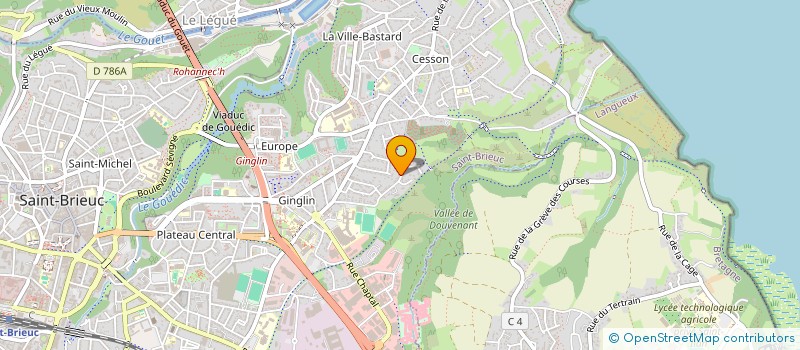 localisation de l'entreprise HOLD'IN AMANN à SAINT-BRIEUC