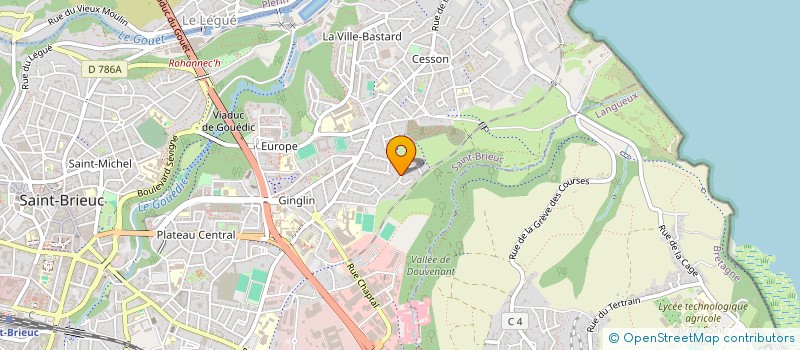 localisation de l'entreprise HOLD'IN BEURRE SALE  SAINT-BRIEUC