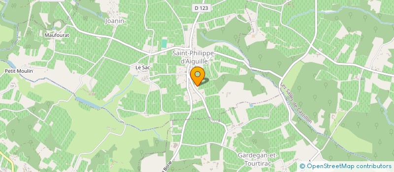 localisation de l'entreprise HOLD'INGENIERIE  CIVRAC-SUR-DORDOGNE