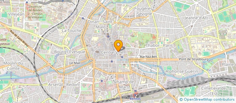 localisation de l'entreprise HOLD INVEST IMMOBILIER  RENNES