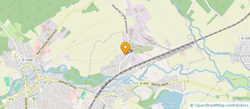 localisation de l'entreprise HOLD'M  MARCILLY-SUR-TILLE