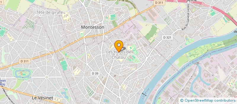 localisation de l'entreprise HOLD ON INVEST  CHATOU