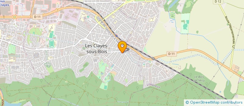 localisation de l'entreprise HOLD SAM  LES CLAYES-SOUS-BOIS