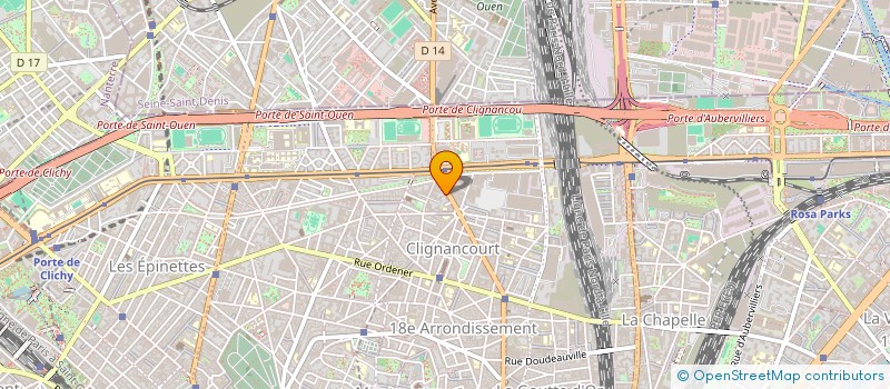 localisation de l'entreprise HOLD THE DAVE  PARIS