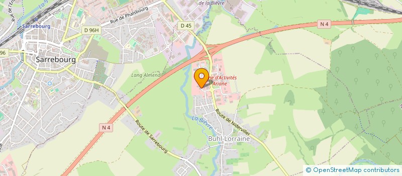 localisation de l'entreprise HOLD'TROC  BUHL-LORRAINE