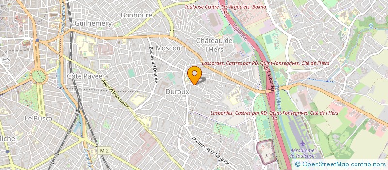 localisation de l'entreprise HOLD UP DIVISION à TOULOUSE