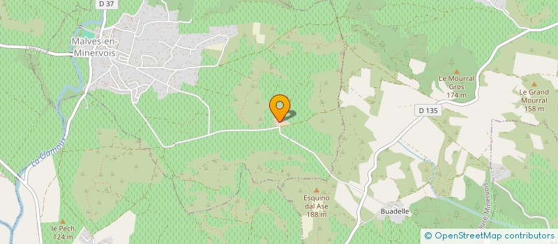 localisation de l'entreprise HOLD YOUR GROUND  MALVES-EN-MINERVOIS