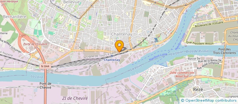 localisation de l'entreprise HOLD5 à NANTES