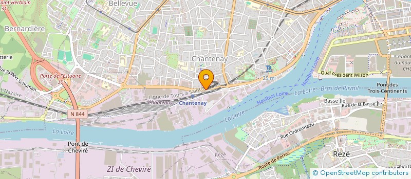 localisation de l'entreprise HOLD6 à NANTES
