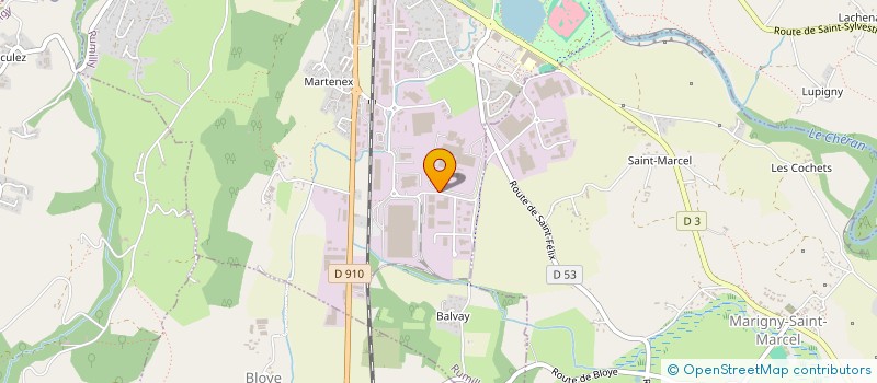 localisation de l'entreprise HOLDALANA  RUMILLY