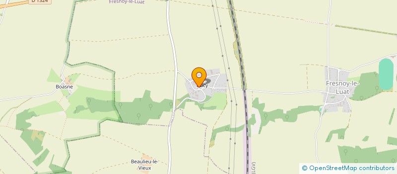 localisation de l'entreprise HOLDAP  FRESNOY-LE-LUAT