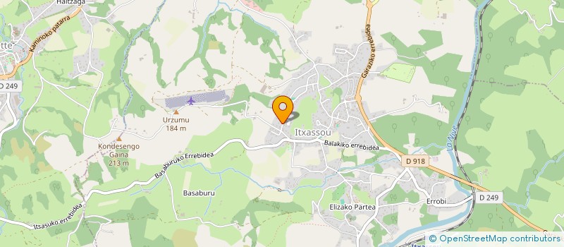 localisation de l'entreprise HOLDARTU  ITXASSOU