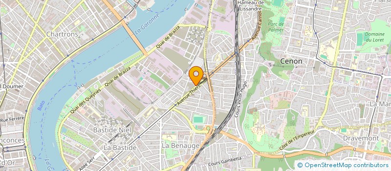 localisation de l'entreprise HOLDBYCAT  BORDEAUX