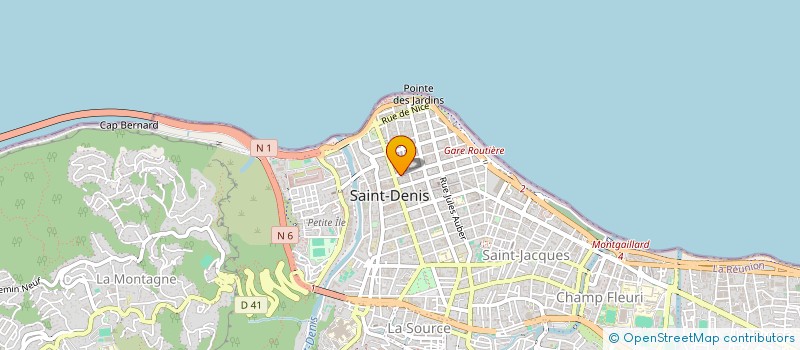 localisation de l'entreprise HOLDCBV à SAINT-DENIS