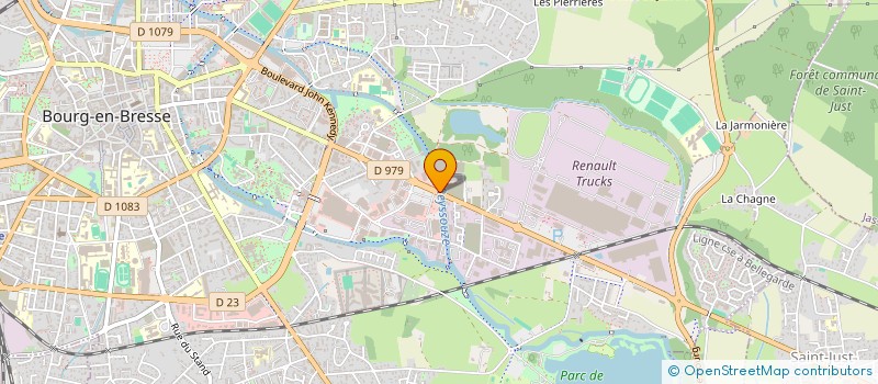 localisation de l'entreprise HOLDCO BOURG-EN-BRESSE  BOURG-EN-BRESSE