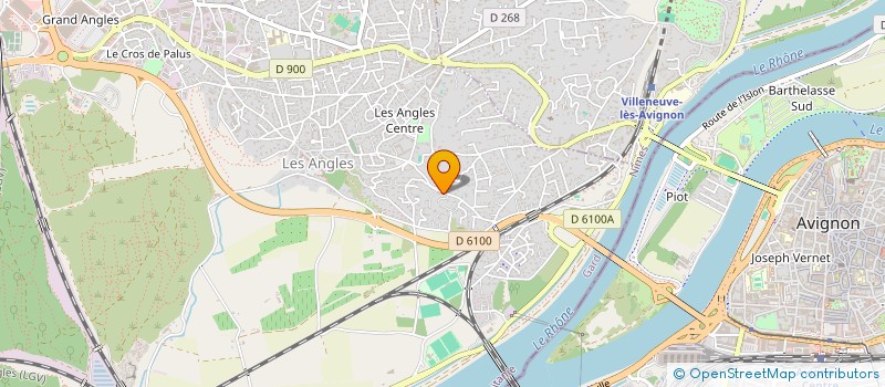 localisation de l'entreprise HOLDCYRIL  LES ANGLES