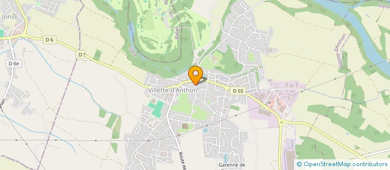 localisation de l'entreprise HOLDDING L2S  VILLETTE-D'ANTHON