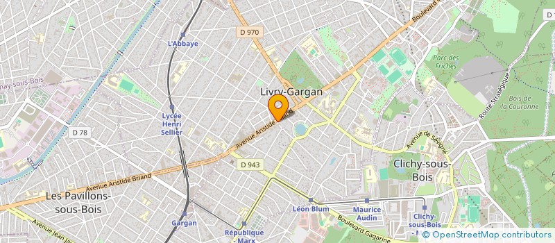 localisation de l'entreprise HOLDEST à LIVRY-GARGAN