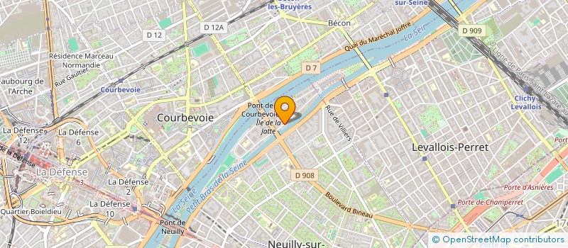 localisation de l'entreprise HOLDEX à NEUILLY-SUR-SEINE