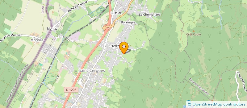 localisation de l'entreprise HOLDGYC  SAINT-CERGUES