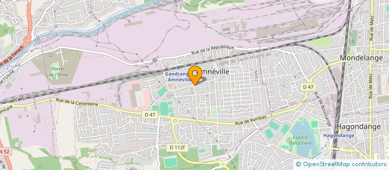 localisation de l'entreprise HOLDIAM à AMNEVILLE