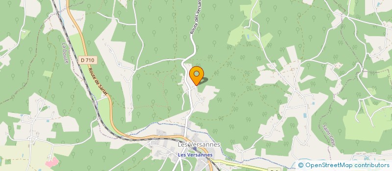 localisation de l'entreprise HOLDIING AD BUSINESS  SAINT-PIERRE-DE-CHIGNAC