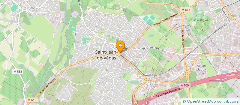 localisation de l'entreprise HOLDIM SARL à MONTPELLIER