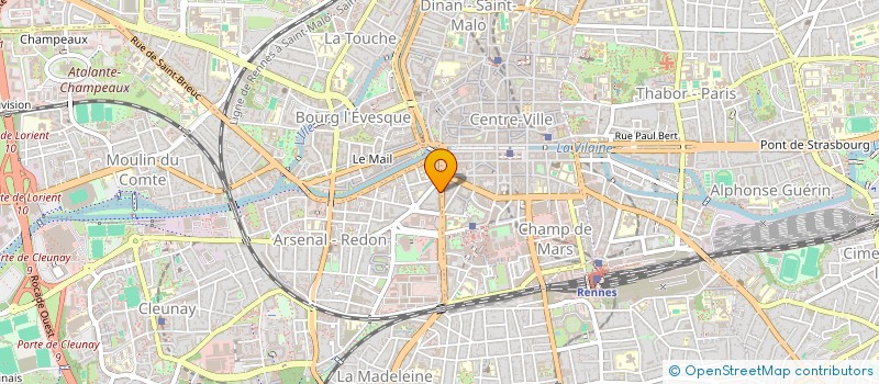 localisation de l'entreprise HOLDIMAP  RENNES