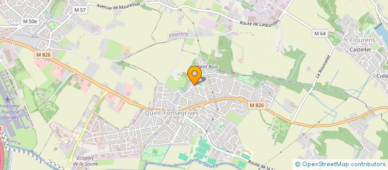 localisation de l'entreprise HOLDIMMO  QUINT-FONSEGRIVES