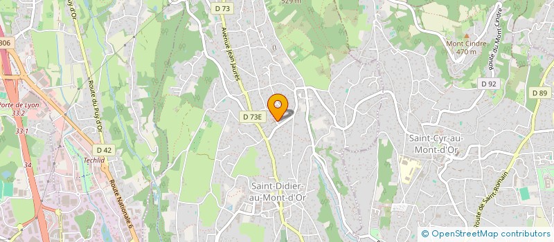 localisation de l'entreprise HOLDING 22  LYON