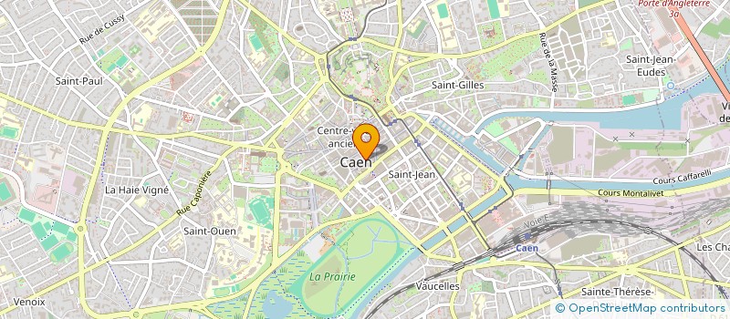 localisation de l'entreprise HOLDING 2A à CAEN