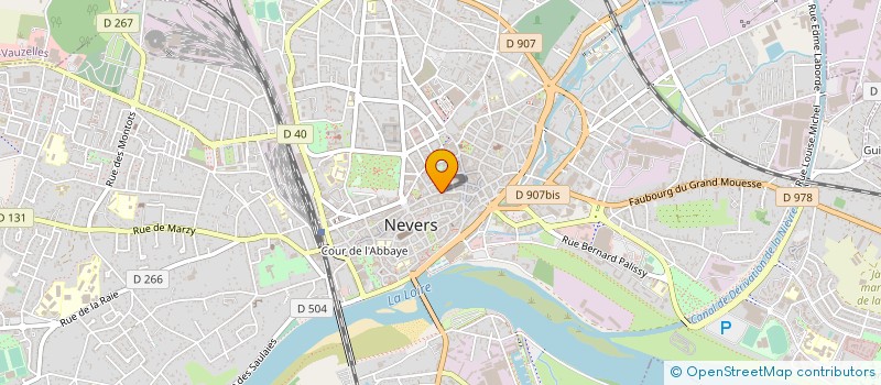 localisation de l'entreprise HOLDING 2ALP à NEVERS