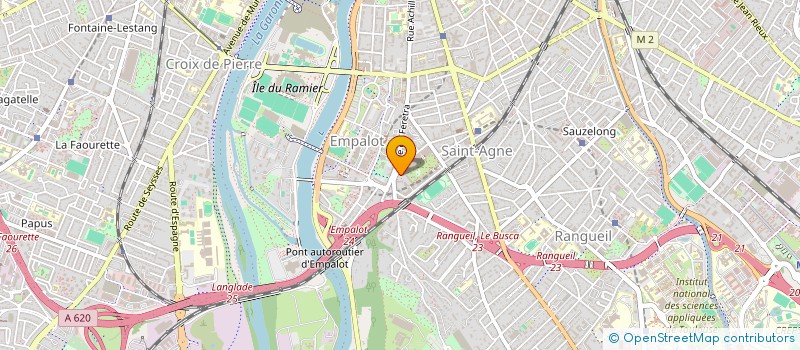 localisation de l'entreprise HOLDING 2D à TOULOUSE