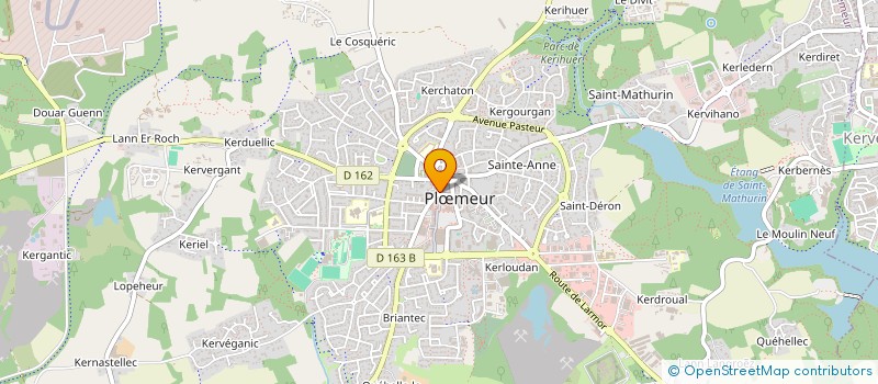 localisation de l'entreprise HOLDING 2J à PLOEMEUR
