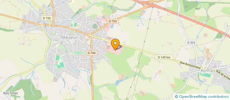 localisation de l'entreprise HOLDING 2JRL  MAULEON