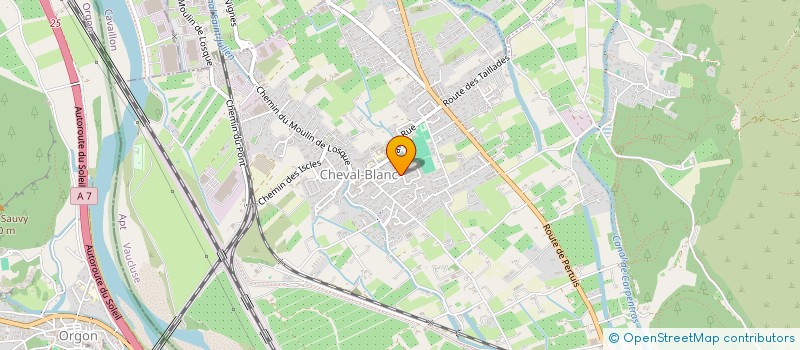 localisation de l'entreprise HOLDING 2M  CHEVAL-BLANC