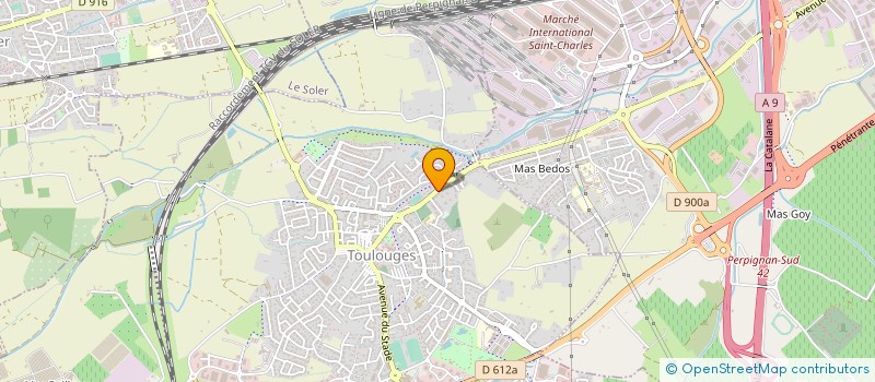 localisation de l'entreprise HOLDING 2M66 à TOULOUGES