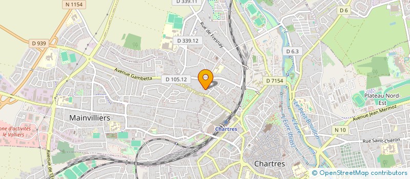 localisation de l'entreprise HOLDING 3.C.M à CHARTRES