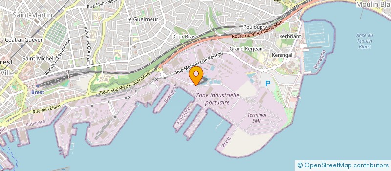 localisation de l'entreprise HOLDING 3 L.A. à BREST